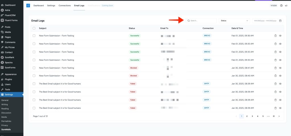 Introduction to Email Logs Tab Search 1024x480