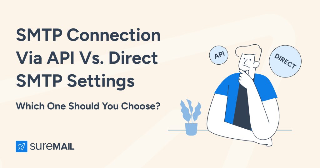 SMTP Connection Via API Vs. Direct SMTP Settings 1024x538